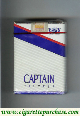 Captain filters cigarettes